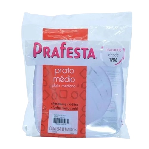 Prato Descartável Prafesta